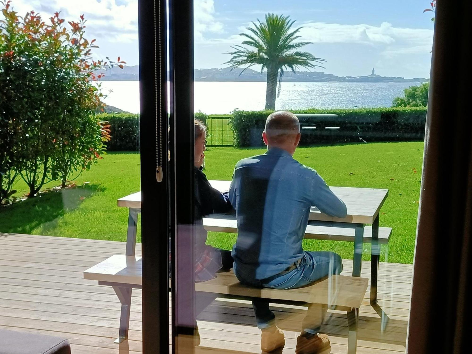 Cabanas De Canide Oleiros Buitenkant foto