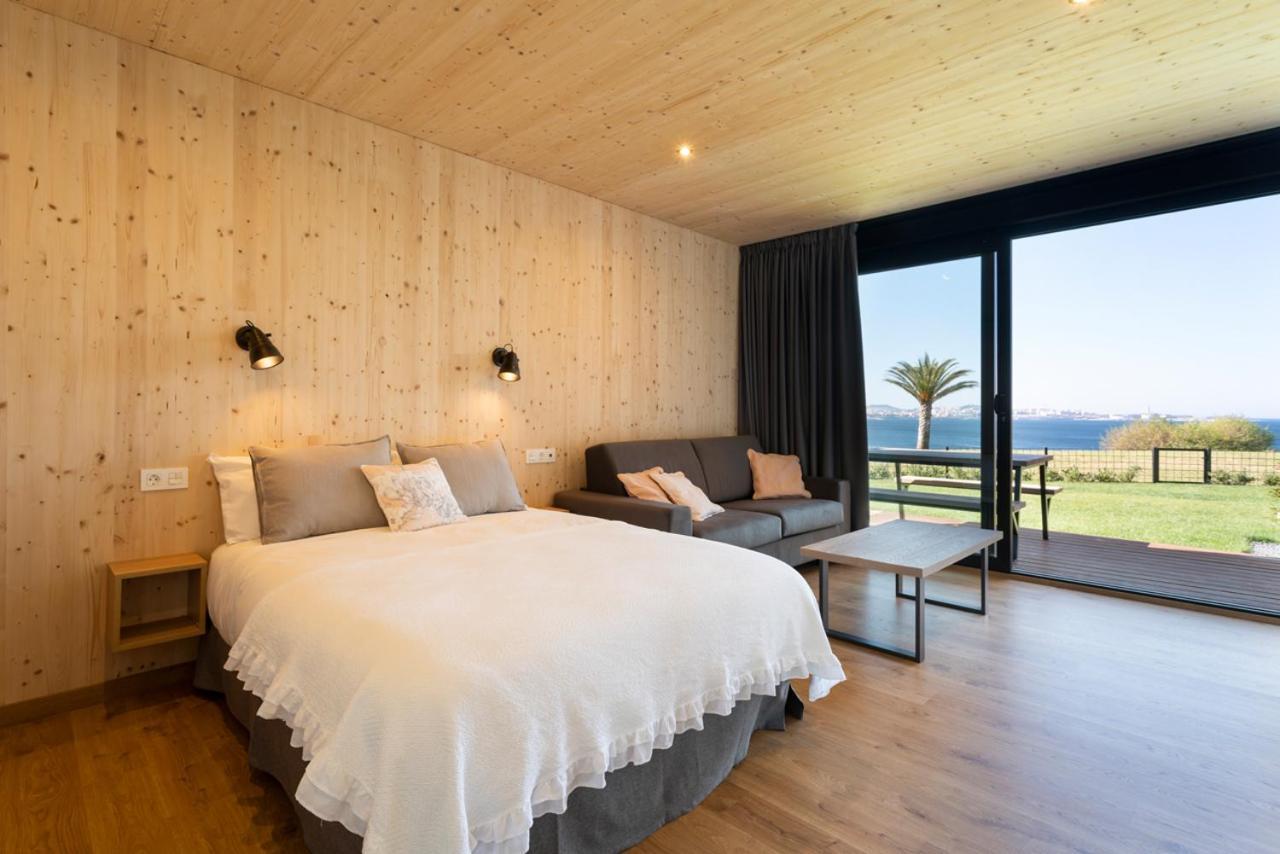 Cabanas De Canide Oleiros Buitenkant foto